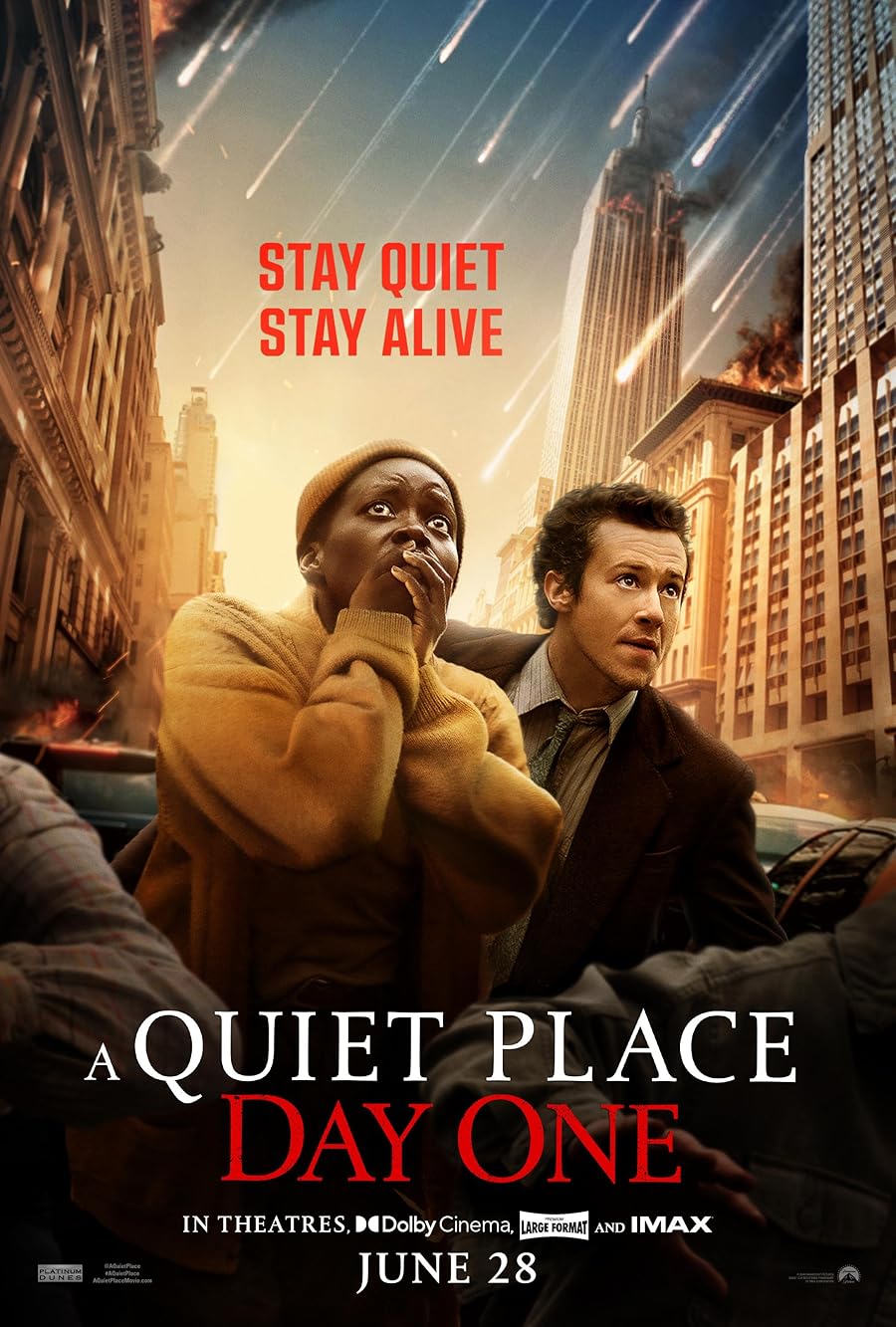 دانلود فیلم ترسناک یک مکان ساکت A Quiet Place 2024 دوبله فارسی